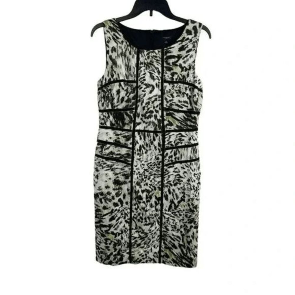 Ann Taylor Women Sleeveless‎ Round Neck Dress